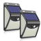 222 LED Solar Light Outdoor  4 Modes Motion Sensor PIR Wall Light Waterproof Solar Lamp Solar Powered Sunlight Garden Decoration