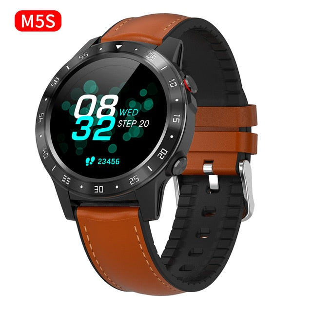 GPS Smartwatch Men With SIM Card Fitness Compass Barometer Altitude M5 Mi Smart Watch Men Women 2021 for Android Xiaomi