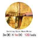 AIFENG Led Curtain String Light Led Christmas Garland Party Patio Window Decor Fairy Lights Xmas Wedding Lights EU 220V