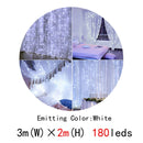 AIFENG Led Curtain String Light Led Christmas Garland Party Patio Window Decor Fairy Lights Xmas Wedding Lights EU 220V