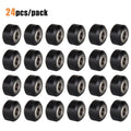 12/24pcs CNC Openbuilds Plastic POM Wheel with 625zz Idler Pulley Gear Passive Round/V-Slot Perlin Pulley Wheel for CR10 Ender 3