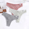 3pcs/lot Panties for Women Sexy Thong Underwear T-Back Briefs Seamless Lingerie Female Fashion Cotton Tanga G-string Breathable
