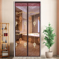 Door And Window Screen Velcro Free Perforated Lnsect-Proof Curtain Summer Anti-Mosquito Breathable Magnetic Magnetic Bedroom