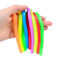 1/5Pcs/Set Soft Rubber Sausage Noodle Elastic Rope Toys Stretch String Decompression Toy Stretchy Fidget Relief Stress Vent Toys
