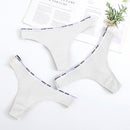 Women's Lace Fashion Cotton G-string Letter Thong Panties Sexy low Waist Briefs Underwear Female Lingerie Intimate Pants