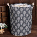 1pc Folding Laundry Basket Round Storage Bin Bag Large Hamper Collapsible Clothes Toy Basket Bucket Organizer Large Capacity