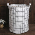 1pc Folding Laundry Basket Round Storage Bin Bag Large Hamper Collapsible Clothes Toy Basket Bucket Organizer Large Capacity