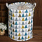 1pc Folding Laundry Basket Round Storage Bin Bag Large Hamper Collapsible Clothes Toy Basket Bucket Organizer Large Capacity