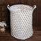 1pc Folding Laundry Basket Round Storage Bin Bag Large Hamper Collapsible Clothes Toy Basket Bucket Organizer Large Capacity