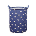 1pc Folding Laundry Basket Round Storage Bin Bag Large Hamper Collapsible Clothes Toy Basket Bucket Organizer Large Capacity