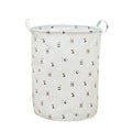 1pc Folding Laundry Basket Round Storage Bin Bag Large Hamper Collapsible Clothes Toy Basket Bucket Organizer Large Capacity