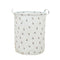 1pc Folding Laundry Basket Round Storage Bin Bag Large Hamper Collapsible Clothes Toy Basket Bucket Organizer Large Capacity