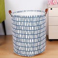 1pc Folding Laundry Basket Round Storage Bin Bag Large Hamper Collapsible Clothes Toy Basket Bucket Organizer Large Capacity