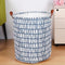 1pc Folding Laundry Basket Round Storage Bin Bag Large Hamper Collapsible Clothes Toy Basket Bucket Organizer Large Capacity