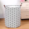 1pc Folding Laundry Basket Round Storage Bin Bag Large Hamper Collapsible Clothes Toy Basket Bucket Organizer Large Capacity