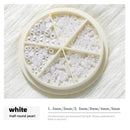 3D New nail decoration, three-dimensional half pearl, pearl,, decoration DIY beauty and nail products, DIY, various sizes