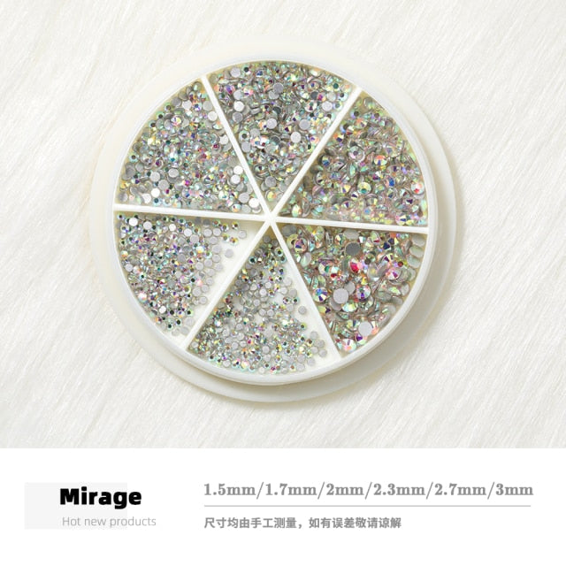 3D New nail decoration, three-dimensional half pearl, pearl,, decoration DIY beauty and nail products, DIY, various sizes