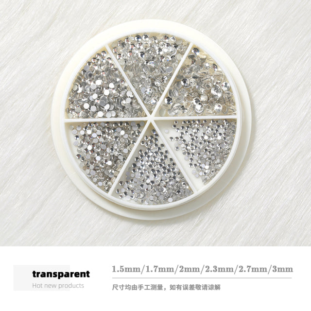 3D New nail decoration, three-dimensional half pearl, pearl,, decoration DIY beauty and nail products, DIY, various sizes