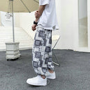 2021 Men's Harem Pants New Fashion Jogger Sweatpants Korean Man Loose Oversized Trousers Funny Streetwear Male Casual Pants 5XL