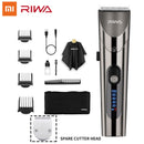 Riwa Barber Hair Clipper LED Screen Washable Electric Hair Trimmer Rechargeable Professional Hair Machine Hair Trimmer For Men