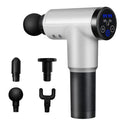 LCD Display Therapy Massage Gun 32 Gears Muscle Massager Pain Sport Massage Machine Relax Body Slimming Relief With 4 Heads