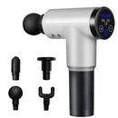 LCD Display Therapy Massage Gun 32 Gears Muscle Massager Pain Sport Massage Machine Relax Body Slimming Relief With 4 Heads