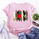 ZOGANKIN Summer Fashion Shirt Lips Leopard Graphic T Shirt Women Tops Base O-neckBlack Tees Kiss Leopard Lip Funny Girls Tshirt