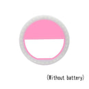 Novelty Led Fill Light Ring Selfie Lamp for Phone Camera Portable ClipOn Lamps Women Girl Night Darkness Beauty Enhancing Lights