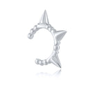 1 pcs European and American 925 Sterling Silver Clip on Earrings for Women Geometric Gold Silver Clip Earrings Without Piercing