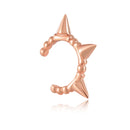 1 pcs European and American 925 Sterling Silver Clip on Earrings for Women Geometric Gold Silver Clip Earrings Without Piercing