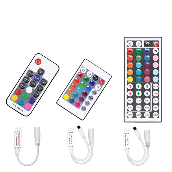 Led Controller LED IR RGB Controler LED Lights Controller IR Remote Dimmer  DC12V For RGB 3528 5050 LED Strip