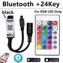 Led Controller LED IR RGB Controler LED Lights Controller IR Remote Dimmer  DC12V For RGB 3528 5050 LED Strip