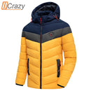 Men 2021 Winter Brand New Casual Warm Thick Waterproof Jacket Parkas Coat Men New Autumn Outwear Windproof Hat Parkas Jacket Men