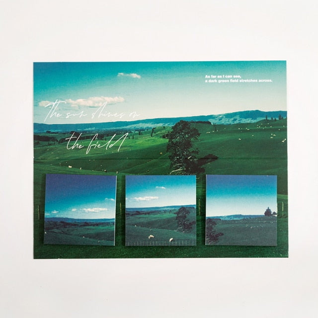 60 Sheets/pack Stars Moon Forest Theme Cute Memo Pad Stickers Decal Sticky Notes Scrapbooking Diy Kawaii Notepad Diary