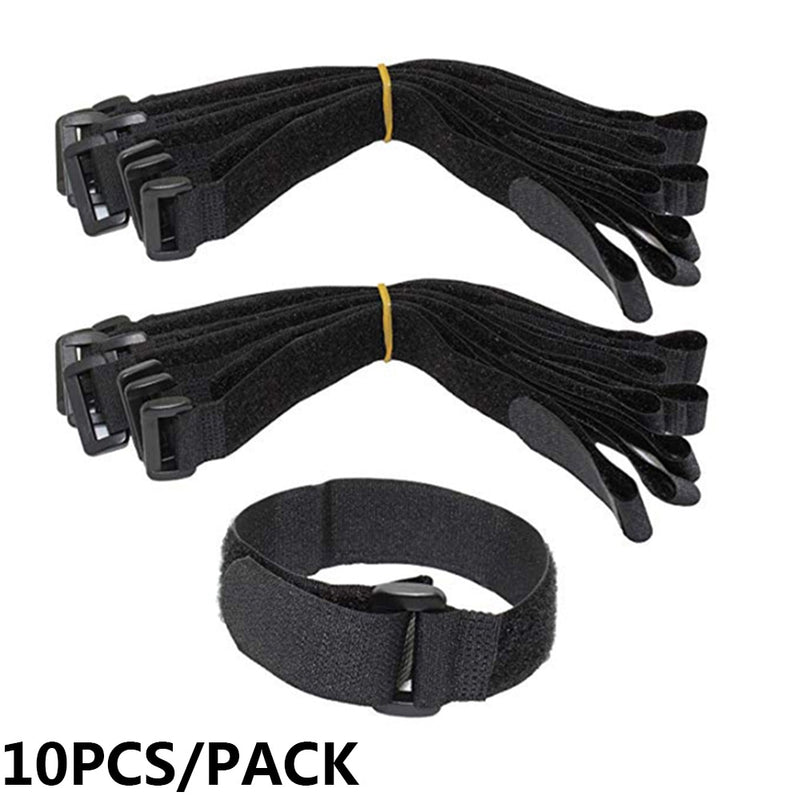 10 PC 2*50cm  Reusable Fastening Bike Tie Nylon Hook & Loop Durable Multil Purpose Self-adhesive High Quality Strap Cable Ties