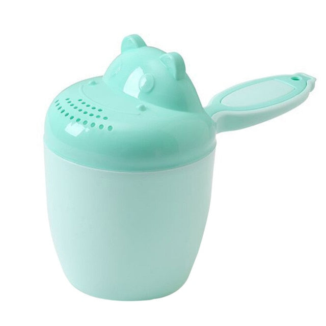 Baby Bath Waterfall Rinser Kids Shampoo Rinse Cup Bath Shower Washing Head Children Bathing Baby Shower Spoons Child Washing