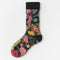 Novelty Harajuku New Product Crystal Silk Tide Socks Funny Sunflowers Vines Flowers Happy Women Socks Casual High Quality Sox