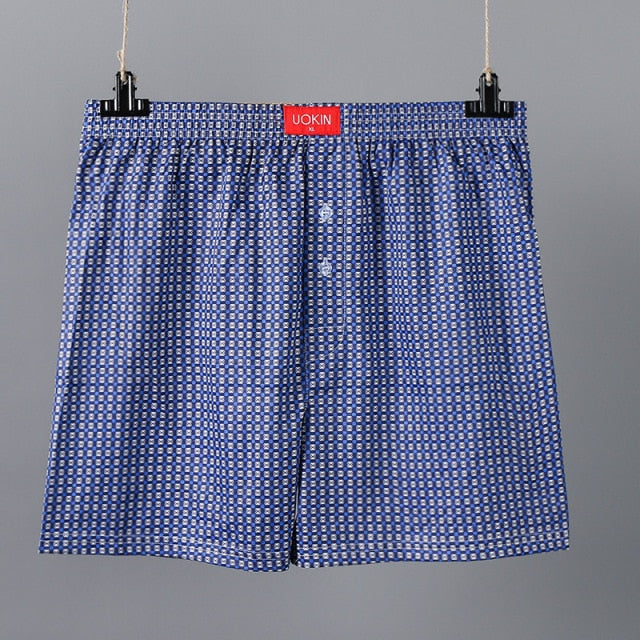 Men's Underpants Boxers Breathable Pants Cool Loose Boxer Men Cozy Man's Underwear Soft Boxershorts Men Underwear