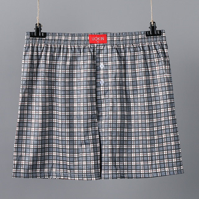 Men's Underpants Boxers Breathable Pants Cool Loose Boxer Men Cozy Man's Underwear Soft Boxershorts Men Underwear
