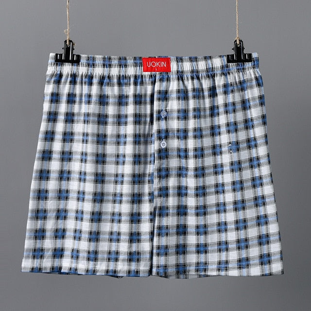 Men's Underpants Boxers Breathable Pants Cool Loose Boxer Men Cozy Man's Underwear Soft Boxershorts Men Underwear