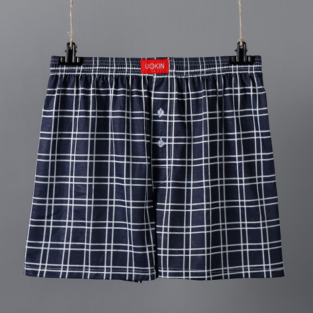 Men's Underpants Boxers Breathable Pants Cool Loose Boxer Men Cozy Man's Underwear Soft Boxershorts Men Underwear