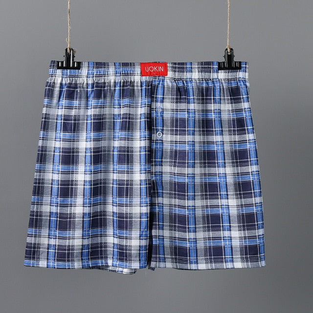 Men's Underpants Boxers Breathable Pants Cool Loose Boxer Men Cozy Man's Underwear Soft Boxershorts Men Underwear