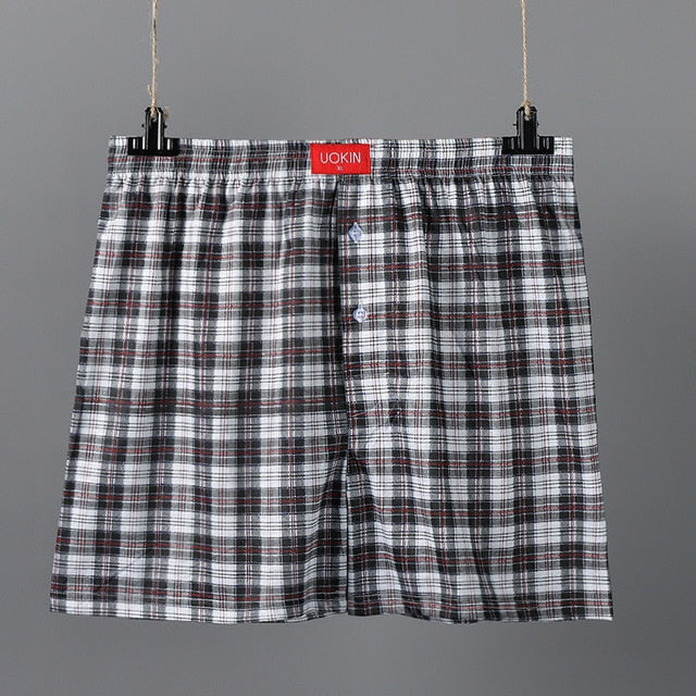 Men's Underpants Boxers Breathable Pants Cool Loose Boxer Men Cozy Man's Underwear Soft Boxershorts Men Underwear