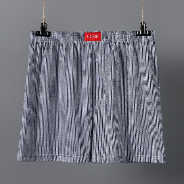 Men's Underpants Boxers Breathable Pants Cool Loose Boxer Men Cozy Man's Underwear Soft Boxershorts Men Underwear