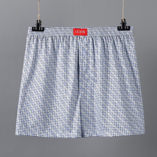 Men's Underpants Boxers Breathable Pants Cool Loose Boxer Men Cozy Man's Underwear Soft Boxershorts Men Underwear