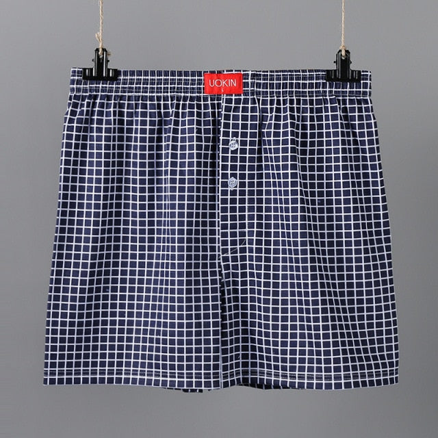 Men's Underpants Boxers Breathable Pants Cool Loose Boxer Men Cozy Man's Underwear Soft Boxershorts Men Underwear