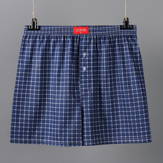 Men's Underpants Boxers Breathable Pants Cool Loose Boxer Men Cozy Man's Underwear Soft Boxershorts Men Underwear