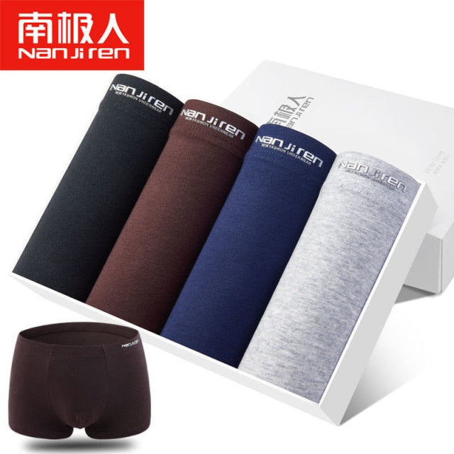 Men's Boxer Underwear Men Cotton Boxers Homme Brand Mens Underpants Male Panties Breathbale U Convex Pouch Printed Shorts L-3XL