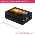 3.5 Inch Raspberry Pi 3 Model B+ Touch Screen 480*320 LCD Display + Touch Pen + ABS Case for Raspberry Pi 4 Model B / 3B+ /3B