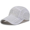 Summer Quick Drying Ultra-Thin Breathable Baseball Cap Men Women Snapback Folding Sport Outdoor Hiking Mountaineering Hat A138